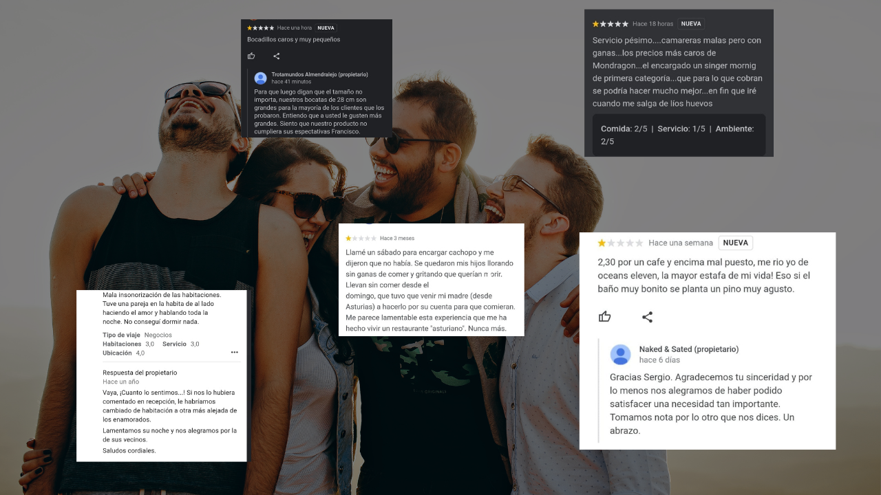 Las reseñas más graciosas: ¡risas aseguradas!